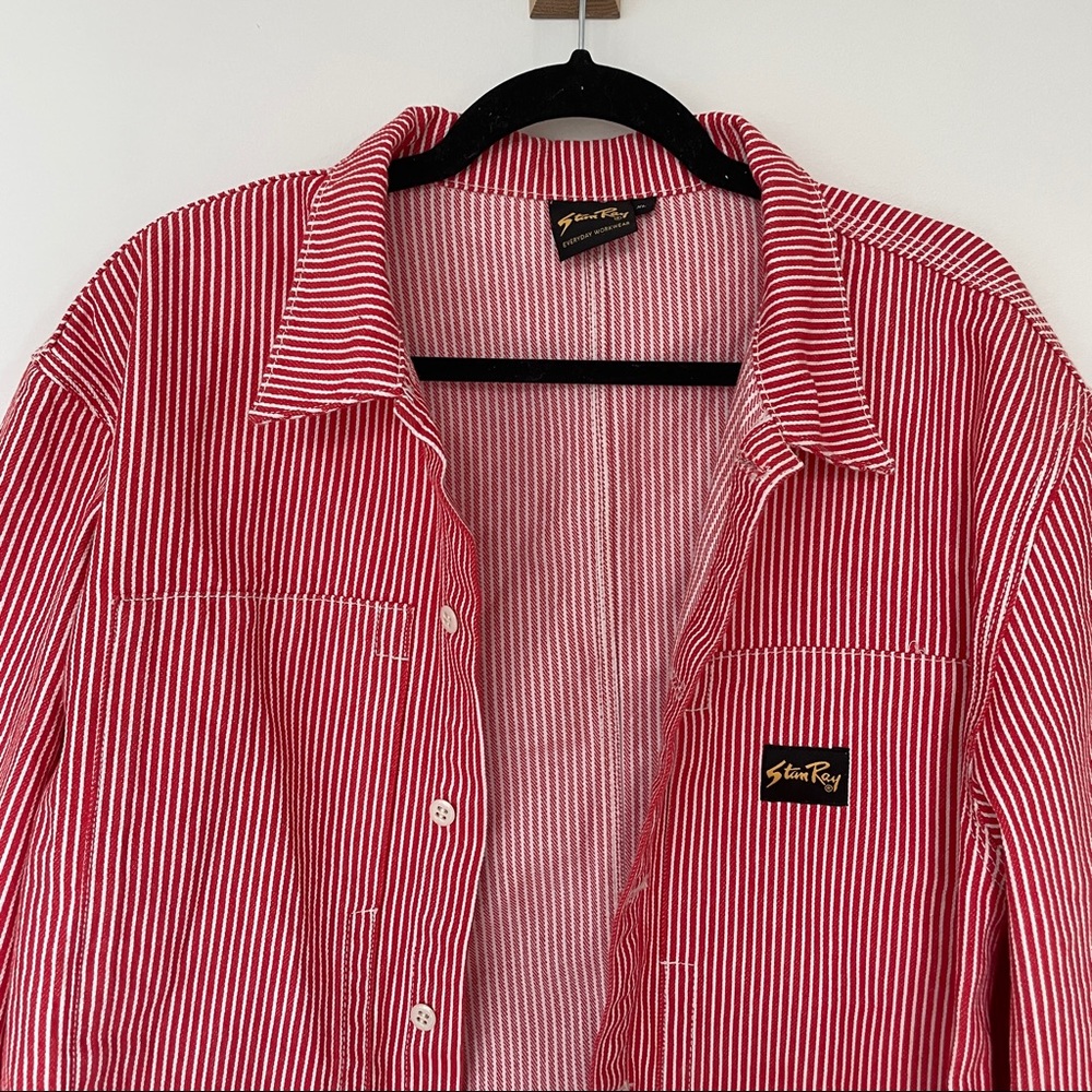 NWOT Stan Ray Painter Stripe Chore Jacket - Picture 5 of 7
